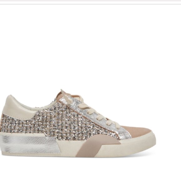NEW Dolce Vita Suede Zina Sneakers 257 3M7 - Picture 1 of 7
